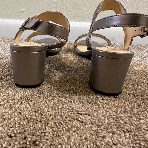 Alex Marie Braided Rope Block Heel Sandals - Picture 3 of 7